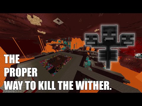 The fastest WITHER killing machine! Very effective.