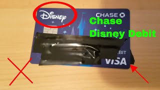 ✅  Chase Checking Disney Debit Visa Card Review 🔴