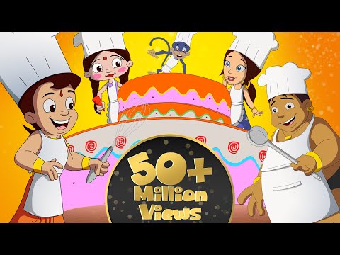 Chhota Bheem New Year Cake Party in Dholakpur