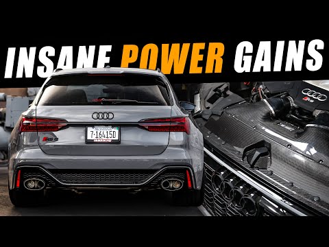 OVER 100+ HORSEPOWER?! 2021 Audi RS6 Avant Gets IE Intake + VR Tuned!