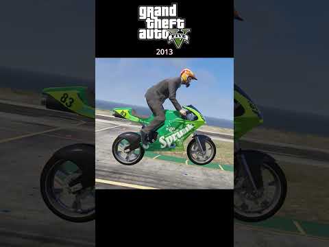 GTA 5 vs The Crew 2 - Bike Jump Animations Comparison