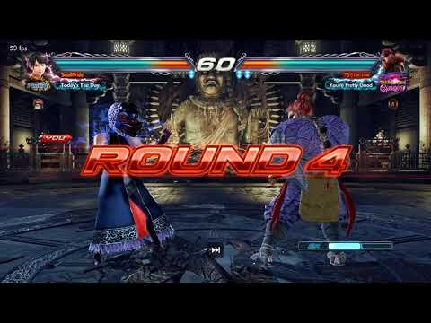 TEKKEN 7 (Xiaoyu) dealing with Akuma Unblockable Rage art by punishing him with Guaranteed Combo