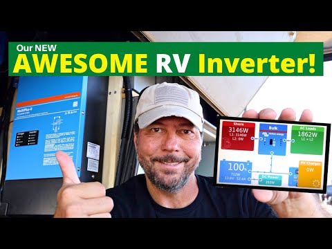 💡⚡️🔌 RV Inverter Upgrade! (Victron Multiplus II 12V 2x120 and CerboGX!) (Full Time RV Life)