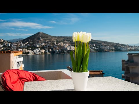Cozy 1 + 2 apartment of 80 m2 in the center of Saranda🇦🇱 . Beautiful view. Fully furnished. # 003