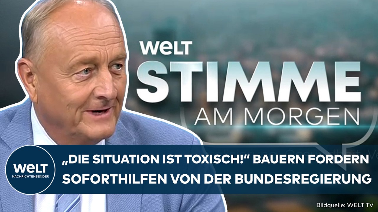 DEUTSCHLAND: Bauern in Not! Dürre und hohe Kosten bringen Höfe an ihre Grenzen | STIMME AM MORGEN