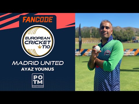 POTM: A.Younus - SEV vs MAU | Highlights | FanCode ECT10 Spain, 2022 Day 1 | ECT22.056