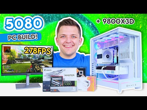 Best $3000 Gaming PC Build 2025! 😄 [ft. RTX 5080 & 9800X3D w/ Benchmarks]
