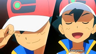 Everyone Cheering For Alola Champion Ash in Pokémon Journeys Episode 112 English subbed