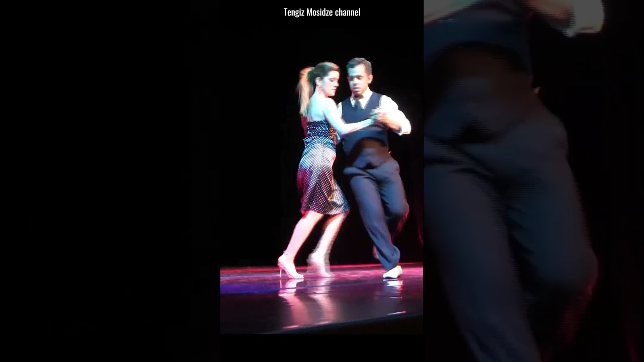 Tango dance video. 탱고 댄스 💃🕺 Martin Ojeda and Carolina Bonaventura.
