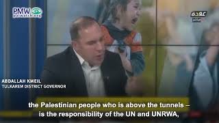 Abdallah Kmeil saying how Hamas stole aid and acted inappropriately