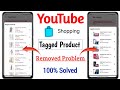 How To Fix Youtube Tag Product Removed Problem Youtube Shopping Tag Products Community Guidelines