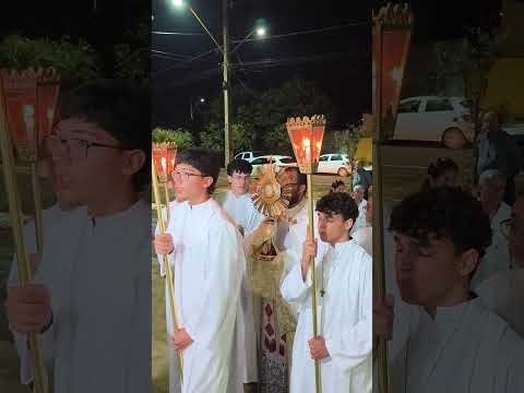Corpus Christi 4/6/2026 Cachoeira Dourada GO #igreja