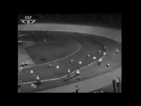 Ghana wins Gold in 4x110 yards Men Relay final at thee 1966 Commonweath Games in kingston, Jamaica