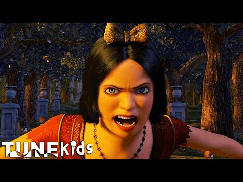 Immigrant Song (Princess Attack Scene) | Shrek The Third (2007) | TUNE: Kids