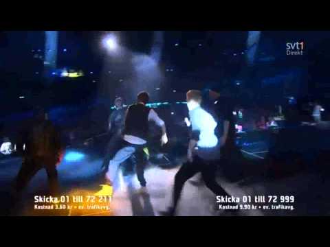 David Lindgren Skyline Live at Melodifestivalen 2013   Deltävling 1 2013 SWEDEN