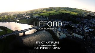 Lifford, Co. Donegal aerial video