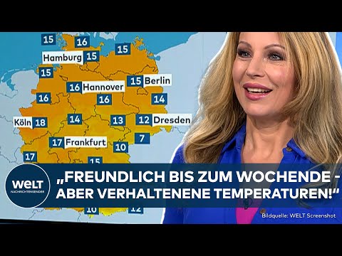 WETTER IN DEUTSCHLAND: Sonne bis Freitag – dann droht ein Tief mit Regen, Sturm und Gewittern!