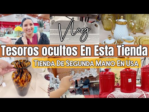 TESOROS ESCONDIDOS EN TIENDA DE SEGUNDA MANO/TIENDA DE SEGUNDA EN USA 