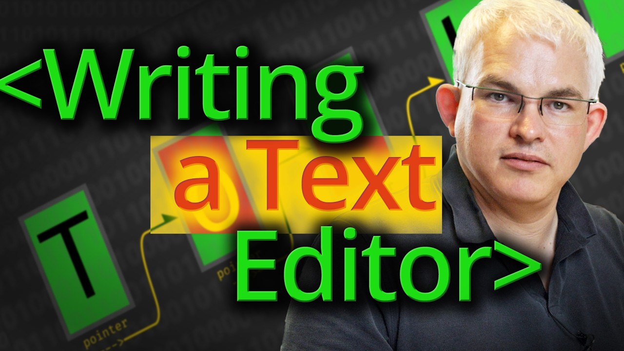 Writing a Text Editor - Computerphile