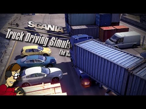 Fährenzufahrt mit (unerwarteter?) Wendung - Scania TDS [DEUTSCH|HD]