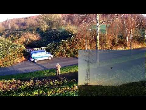 Spiel mit der Drohne am 13 01 22