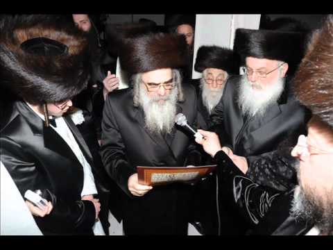 BOTOSHANER REBBES DAUGHTER'S WEDDING