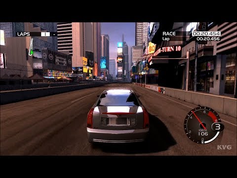 Forza Motorsport 2 - New York Circuit - Gameplay (HD) [1080p60FPS]