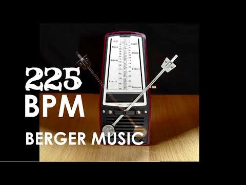 METRONOME 225 BPM COWBELL SOUND