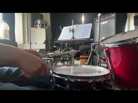 Wilcoxon paradiddle Johnnie 96 bpm