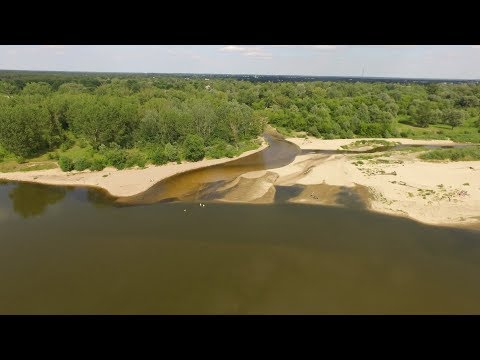 RZEKA ŚWIDER UJŚCIE DO WISŁY drone footage