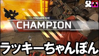 【ApexLegends】ラッキーすぎて笑えるちゃんぽんｗ　父武者#7【初心者】 【ライブ配信】