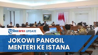 Di Tengah Isu Reshuflle Kabinet, Jokowi Panggil Airlangga Hartarto dan Pejabat Negara Lain ke Istana
