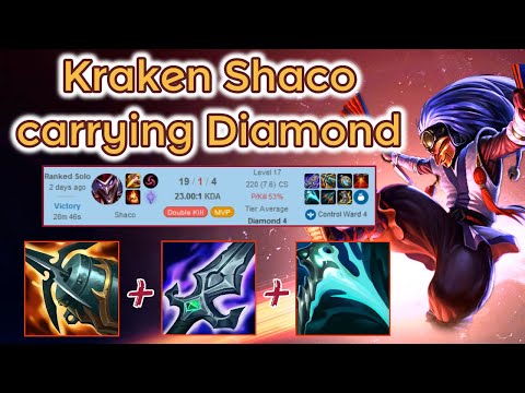Shaco taking over EUW Diamond - S12 Ranked [League of Legends] Full Gameplay - Infernal Shaco