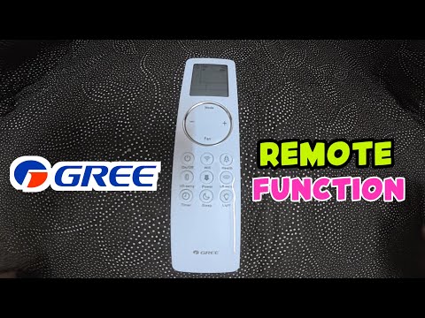 GREE AC Remote Control Full Settings Guide || SHIFAT