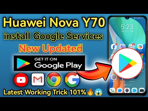 Huawei Nova Y70 – Install Google Play Services | Latest Working Method 🔥⚡ #huaweiplaystorefix