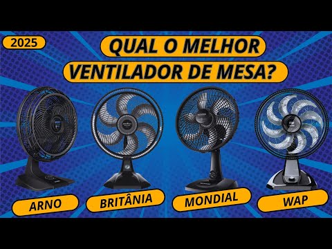 Melhores Ventiladores de Mesa: Potentes, Silenciosos e com Descontos!
