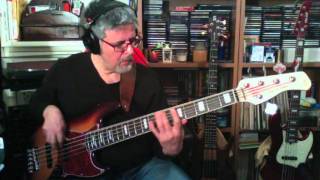 Knock on Wood by Michael Bolton personal bass cover by Rino Conteduca with Marcus Miller SIRE V7