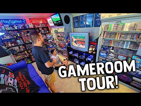 GAME ROOM TOUR & SETUP || Retro Rick