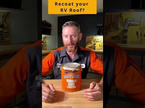 Should you recoat an RV roof?