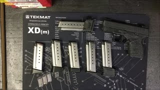 Springfield XDS 9 - Pearce, Galloway Pinky +1, Optimus Defense +1 Tabletop Magazine Extension Review