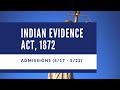 Admission Indian evidence act, section 17 to 22, meaning, nature, characteristics and effects.