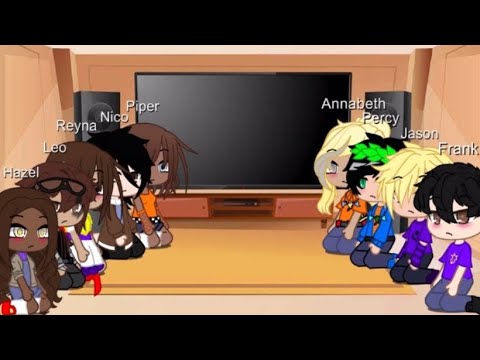 The seven react to each other's angst + Nico and Reyna |Read desc|