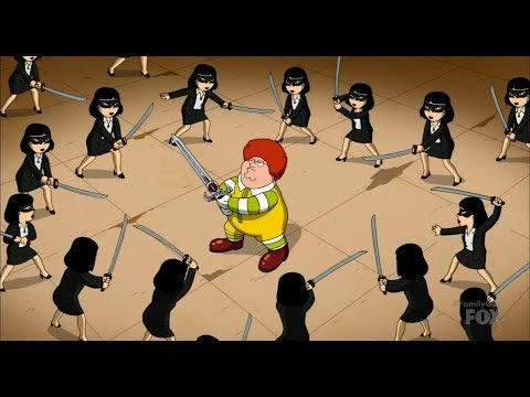 Family Guy - Peter McDonald Vs Tricia Takanava 88s (Kill Bill)