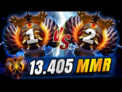 13.405 HIGHEST Average MMR - 10 PROS in ONE GAME - NEW WORLD RECORD in Dota 2 History !!