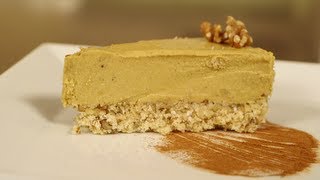Vegan Pumpkin Cheesecake, Thanksgiving Recipe, Fit How To