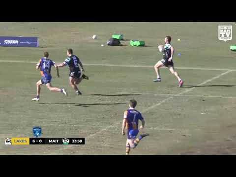 2019 Newcastle RL - Open Grade Round 10 Highlights - Lakes United v Maitland