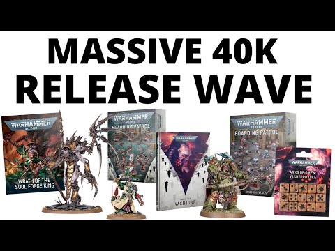 HUGE Warhammer 40K Release Wave - Vashtorr Prices, Boarding Patrols and MORE