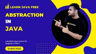 Abstraction In Java (part-1) In(Hindi/Urdu) | Easy Tutorial Full Lecture