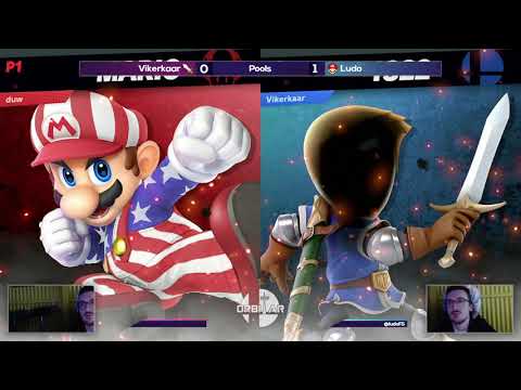 Vikerkaar (Mii Swordfighter) vs Ludo (Mario) - Orbitar Stars - Pools