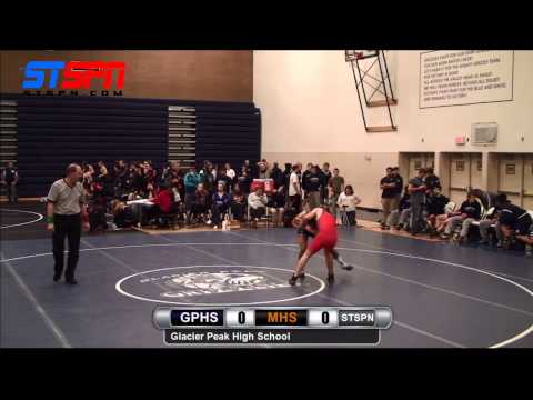 Glacier Peak vs Monroe Wrestling Jonston - Degross